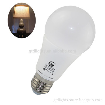new 2016 a60 CE RoHS FCC CCC e27 10w 900lm e27 led light warm white